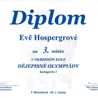 Diplom-Dějepisná olympiáda