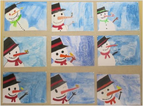 VÝTVARNÉ PRÁCE 2017-2018