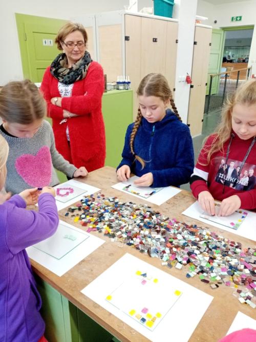 Exkurze ve sklárně v Sázavě