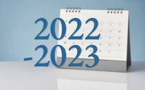 Organizace školního roku 2022-2023