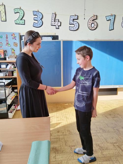 Pololetní vysvědčení 