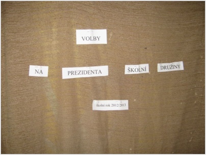 Volba prezidenta školní družiny