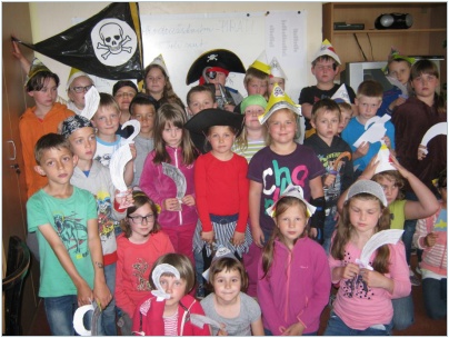 Hledání pokladu – piráti